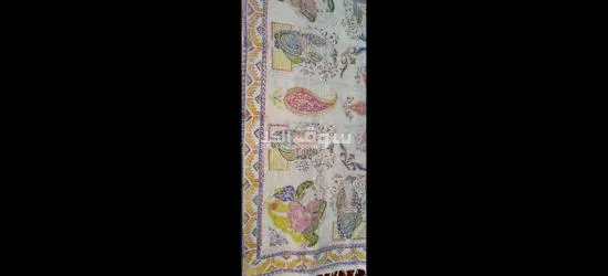 سلام عليكم عندي قطعتين وحده قماش والثانيه شغل يدوي حياكه سعرهم 50 - 3