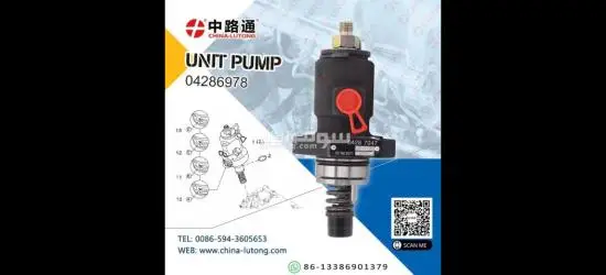 04286978 Unit Fuel Injection Pump for Deutz 2011 BF4M2011 BF3L2011