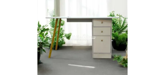 ميز حاسبة خشبي