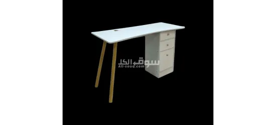 ميز حاسبة خشبي - 4